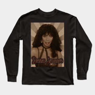 Vintage Classic Donna Summer Long Sleeve T-Shirt